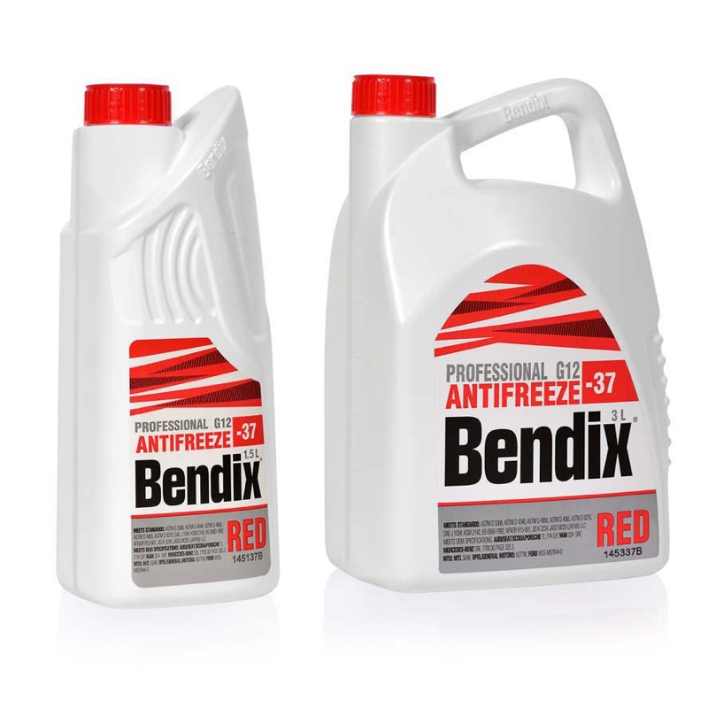 CONCENTRE LIQUIDE REFROIDISSEMENT G12 1L -74°C (ROUGE) +5L DEMINERALISEE — 145160B
