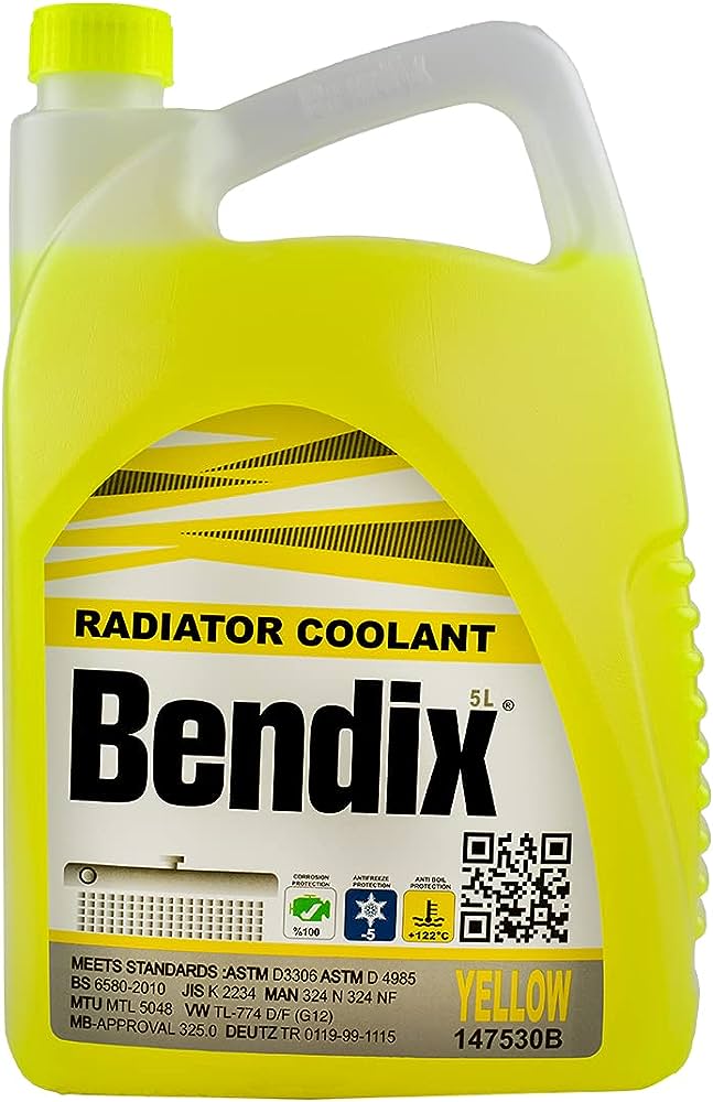 LIQUIDE REFROIDISSEMENT 5L BENDIX (JAUNE) — 147530B
