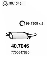 SILENCIEUX AR R12/18 805039L — 4609001E