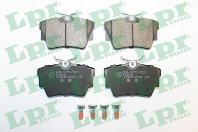 PLAQUETTE DE FREIN BENDIX AR REN TRAFIC II III OPEL VIVARO A B 573059B LPR 05P946 — 510404