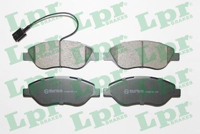 PLAQUETTE DE FREIN AV FIAT BRAVO MITO STILO 05P1267 — 510898