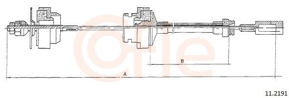 CABLE EMB CIT C15 95636991 — 92.11.2191