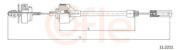 CABLE EMB CIT C15 95636976 — 92.11.2211