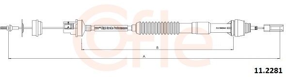 CABLE EMB PSA BERL-PART REG AUTO 2150V1/9627514180 — 92.11.2281
