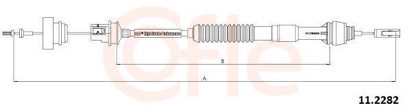 CABLE EMB PSA BERL-PART REG AUTO 2150R2 — 92.11.2282
