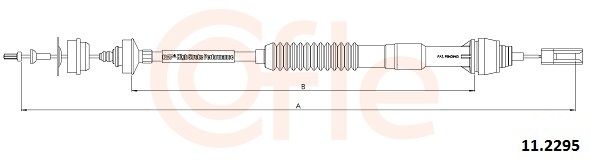 CABLE EMB PSA BERL-PART REG AUTO 2150R1 — 92.11.2295
