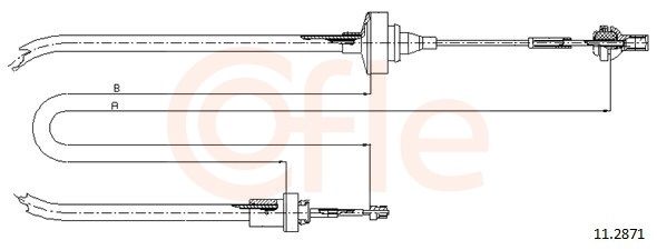 CABLE EMB REN R19 7700811013/7700787470 — 92.11.2871