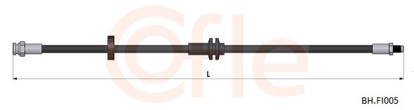 FLEXIBLE FREIN AV PSA BOXER JUMPER II FIAT DUCATO 4806G6 6T48002 — 92.BH.FI005