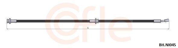 FLEXIBLE FREIN AV NISS QASHQAI I (J10, NJ10) | DUALIS 46210JD000 6T48504 — 92.BH.NI045
