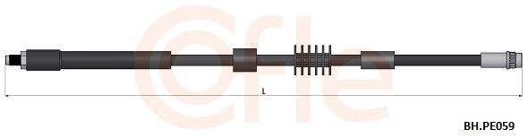 FLEXIBLE FREIN AV PSA 308 4806H3 4806K1 6T48454 — 92.BH.PE059