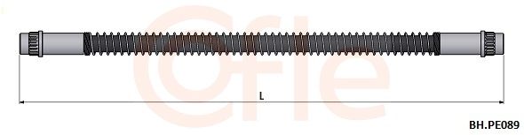 FLEXIBLE FREIN AR PSA JUMPY I EXPERT I C8 807 480667 6T46557 — 92.BH.PE089