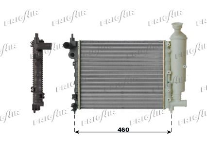 RADIATEUR ALU PSA PSA 106 1301B0 730372 — AX100330