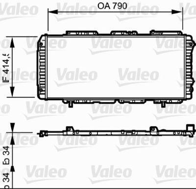 RADIATEUE ZZ BOXER JUMER DUCATO 731611 231611 1.6 2.5 2.8 HDI — BFI005026