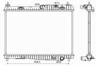 RADIATEUR ZZ FORD FIESTA VI B-MAX ZZ 53152 — BFR147018