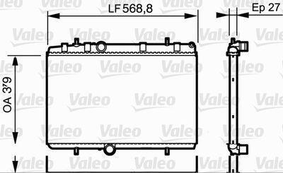 RADIATEUR ZZ BERLINGO B9 PARTNER C4 C5 308 307 407 1.6HDI 734338 — BPE050022