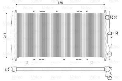 RADIATEUR ZZ R21 ESS DIE 670341 — BRN037018