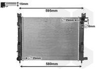 RADIATEUR ZZ SYMBOL II 1.5 1.2 1.6 DCI CLIO IV LOGAN II DUSTER CAPTUR 735634 — BRN072016