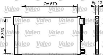 RADIATEUR CLIM ZZ NEMO BIPPER GRANDE PUNTO 1.3HDI 1.4HDI 1.4I 818193 — CFI406016
