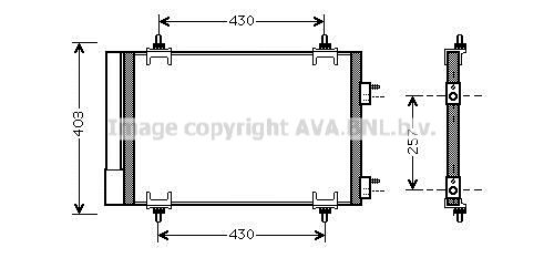 CONDENSEUR C4 / 307 818170 35611 — CNA5230D