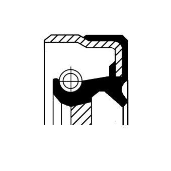 PARAHUILE 23X35X7 UNO — COR12011305B