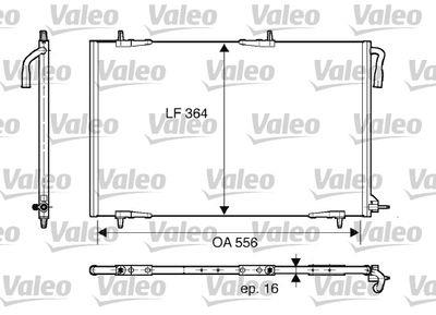 RADIATEUR CLIM ZZ PEUGEOT 206 818000 818001 — CPE206016
