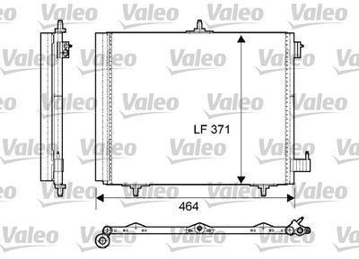 RADIATEUR CLIM ZZ C2 C3 I II III DS3 1007 2008 207 208 814095 — CPE207016