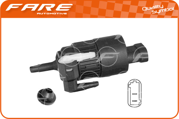 POMPE LAVE GLACE 2 SOR REN CLIO II MEG II LAGUNA I — FA9725
