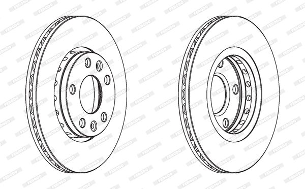 JEUX DISQUE FREIN DDF1728 R1036V MEGANE III FLUENCE DUSTER — FM562529CH