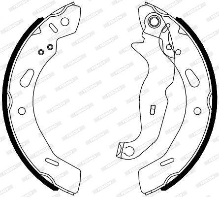 JEUX MACHOIRES FORD FIESTA VI 08 — FMFSB4080