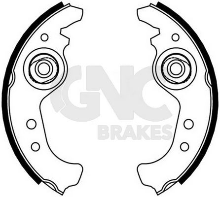 JEUX MACHOIRE AR FIAT PANDA 00890 — G0264