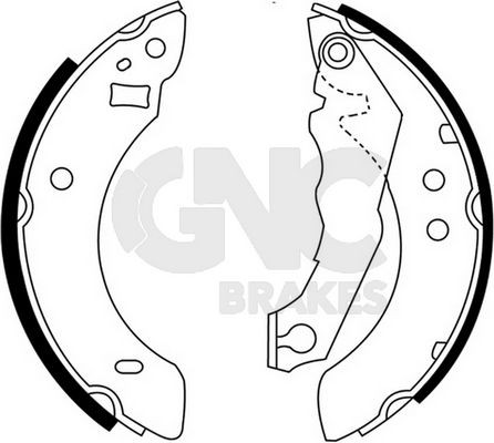 JEUX MACHOIRE AR FORD ESCORT III IV 01390 VAG — G0320