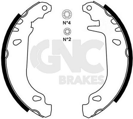 JEUX MACHOIRE AR REN CLIO I R11 R19 TWINGO 04880 — G0355