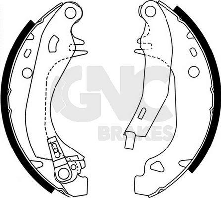 JEUX MACHOIRE AR PSA SAXO 205 309 07570 — G0373