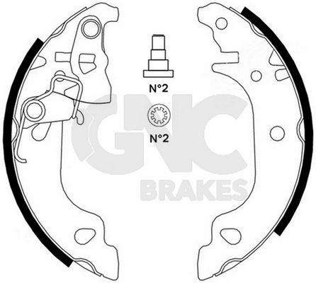 JEUX MACHOIRE AR FIAT PUNTO 07920 — G0432