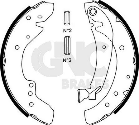 JEUX MACHOIRE AR PSA JUMPER BOXER FIAT DUCATO 07110 — G0538