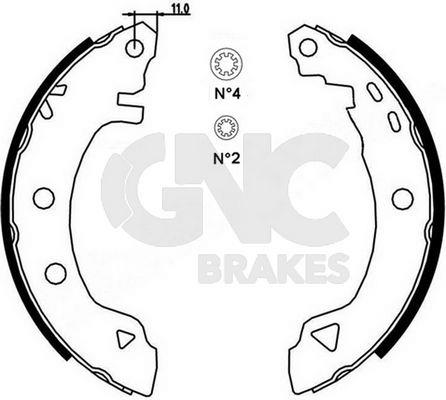 JEUX MACHOIRE AR REN MEGANE FIAT BRAVA LANCIA DELTA II 04920 — G0545