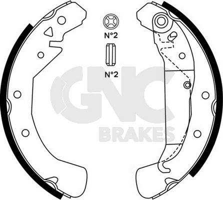 JEUX MACHOIRE AR OPEL ASTRA G 08210 — G0548