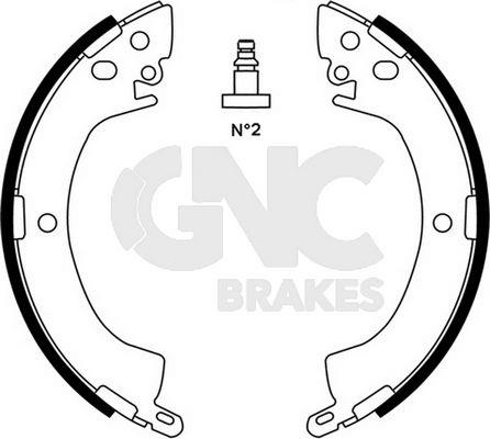 JEUX MACHOIRE AR MIT L200 L300 DODGE RAM 05240 JP — G0636