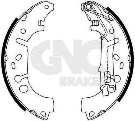 JEUX MACHOIRE AR FIAT PUNTO OPEL CORSA 09100 — G0810