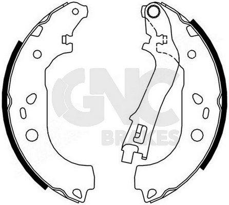 JEUX MACHOIRE AR FIAT DOBLO 08590 — G0817