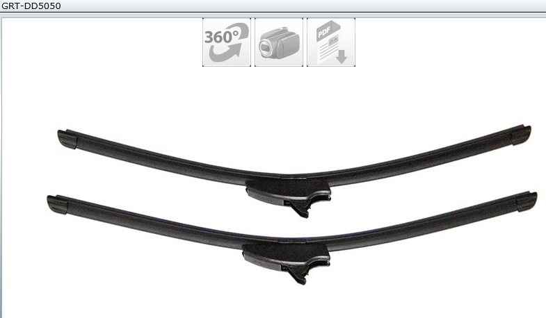 JEUX BALAIS GRT-DD5050 50-50CM DACIA DUSTER 12> — GRT-DD5050