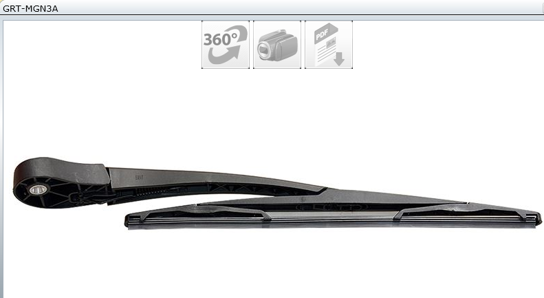 PORTE B+BALAIS MEGANE III — GRT-MGN3A