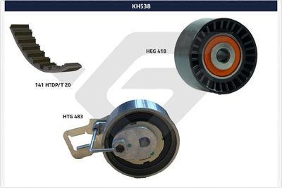 KIT DIST 141D BERLINGO PART — KH538