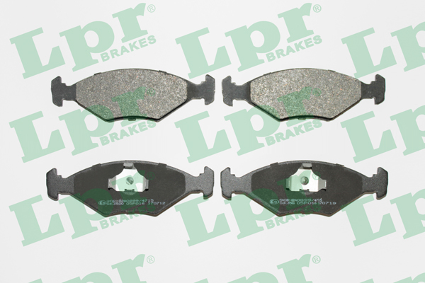PLAQUETTES FREIN-AV-SIENNA/PALIO — LPR05P016