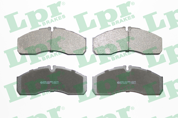 PLAQUETTES FREIN RENAULT MASCOT AV — LPR05P1109