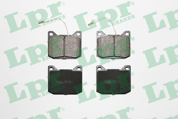 PLAQUETTE FREIN 504-SIP500700 — LPR05P118