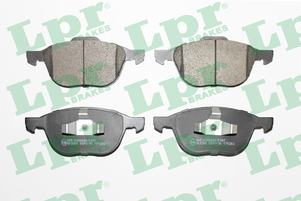 PLAQUETTES FREIN FORD FOCUS II — LPR05P1190