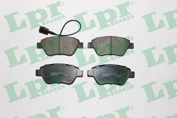 PLAQ FREIN GRANDE PUNTO — LPR05P1225