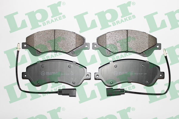 PLAQUETTE FREIN AV TRANSIT 2.2TDCI 2006 — LPR05P1259
