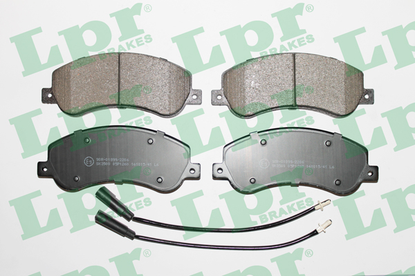 PLAQUETTE FREIN AV TRANSIT 2.2TDCI — LPR05P1260